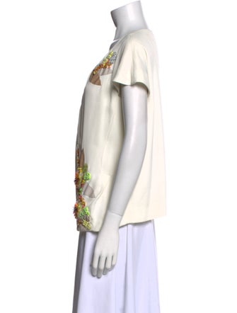 Chloé Silk Floral Print Blouse