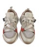Chloé Suede Colorblock Pattern Athletic Sneakers