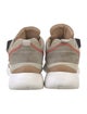 Chloé Suede Colorblock Pattern Athletic Sneakers