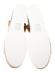 Chloé Leather Raw-Edge Trim Espadrilles