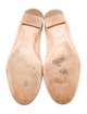 Chloé Suede Scalloped Accent Ballet Flats