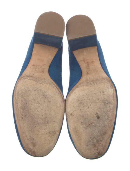 Chloé Suede Scalloped Accent Pumps