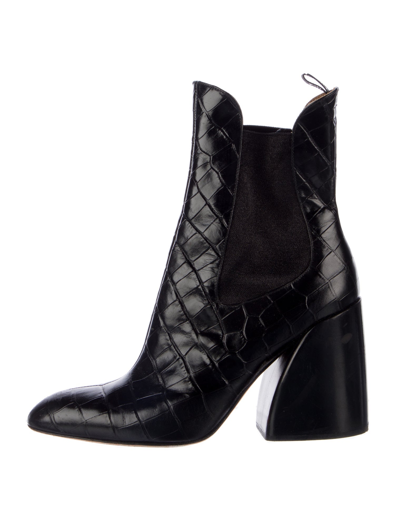 Chloé Leather Chelsea Boots