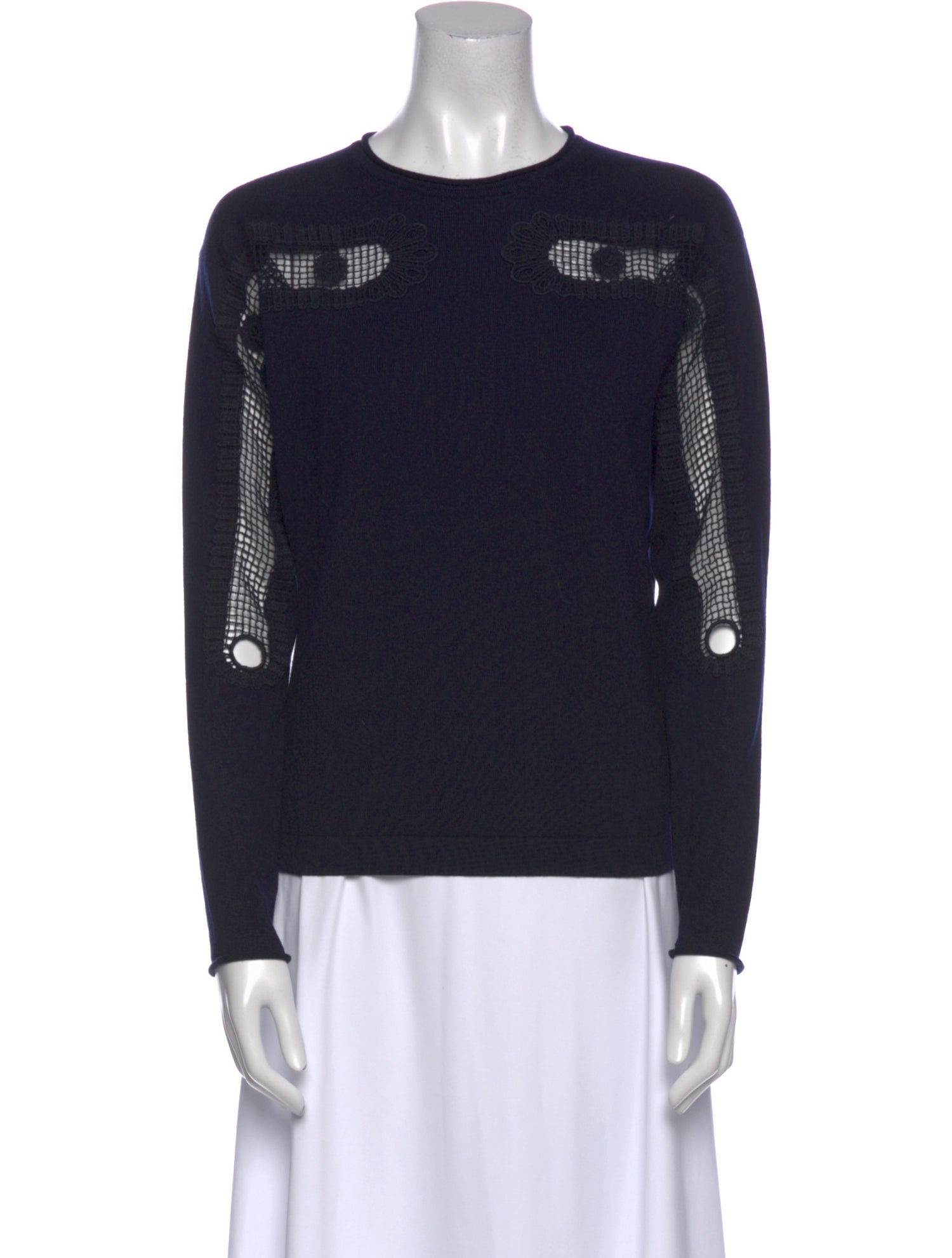 Chloé Wool Crew Neck Sweatshirt