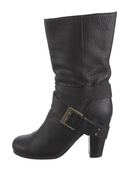 Chloé Leather Moto Boots