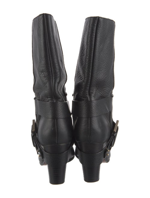 Chloé Leather Moto Boots