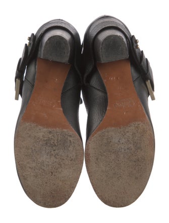 Chloé Leather Moto Boots