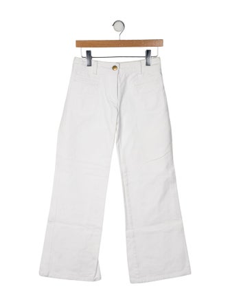 Chloé Mid-Rise Wide Leg Jeans