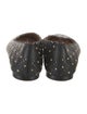Chloé Leather Studded Accents Ballet Flats