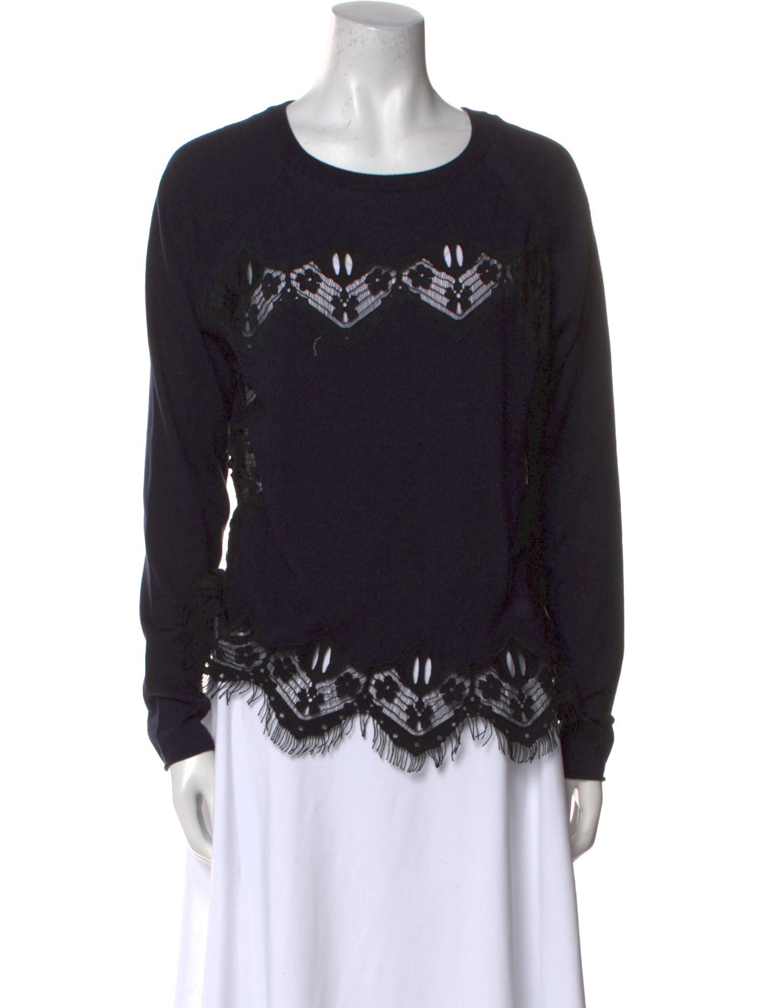 Chloé Graphic Print Crew Neck Sweatshirt