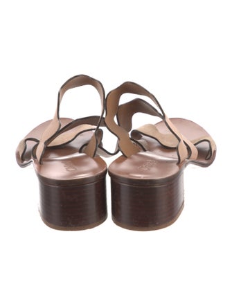 Chloé Leather Slides