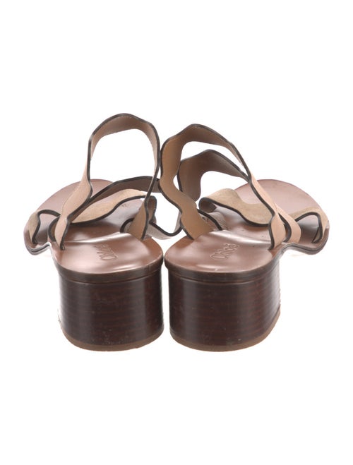 Chloé Leather Slides