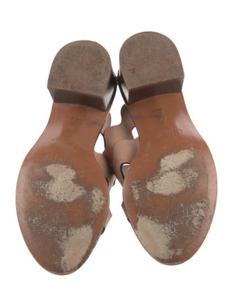 Chloé Leather Slides