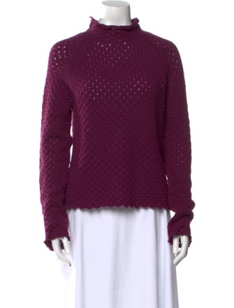Chloé Wool Mock Neck Sweater