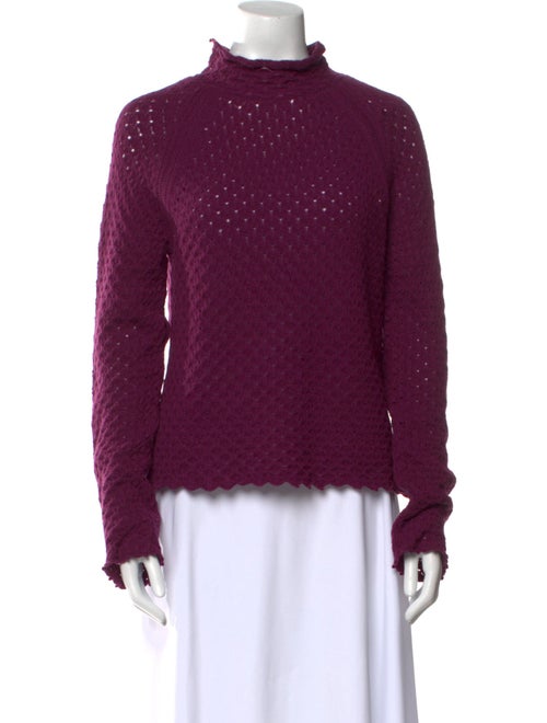 Chloé Wool Mock Neck Sweater