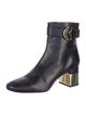 Chloé Leather Colorblock Pattern Boots