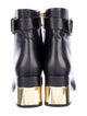 Chloé Leather Colorblock Pattern Boots