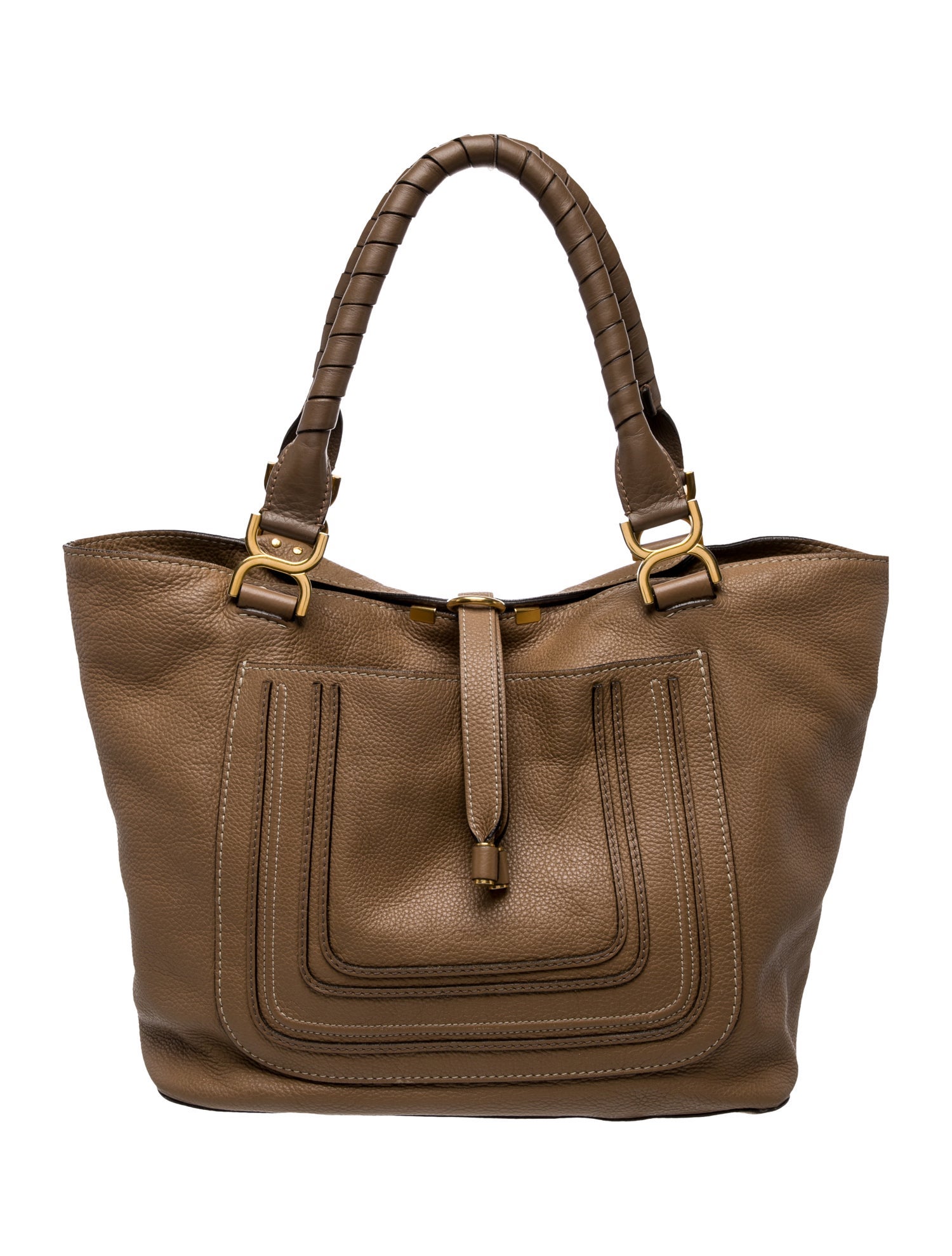 Chloé Leather Marcie Shoulder Bag