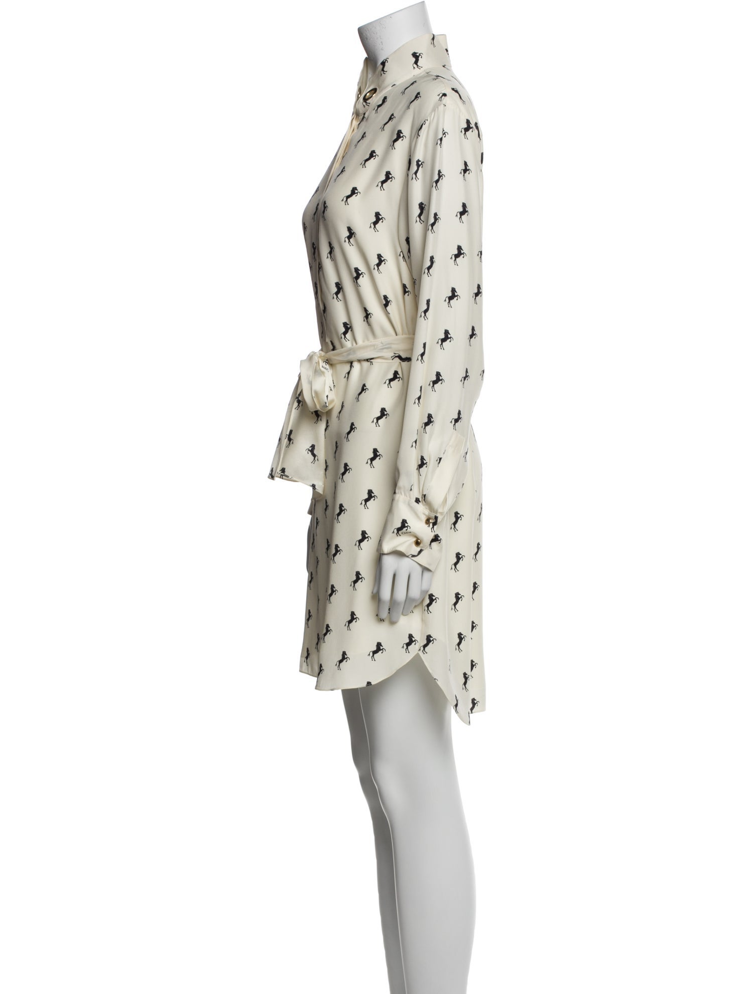 Chloé Silk Knee-Length Dress