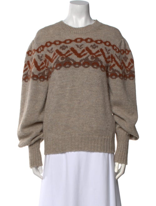 Chloé Alpaca Printed Sweater