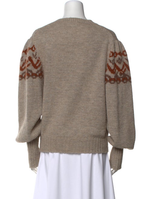 Chloé Alpaca Printed Sweater