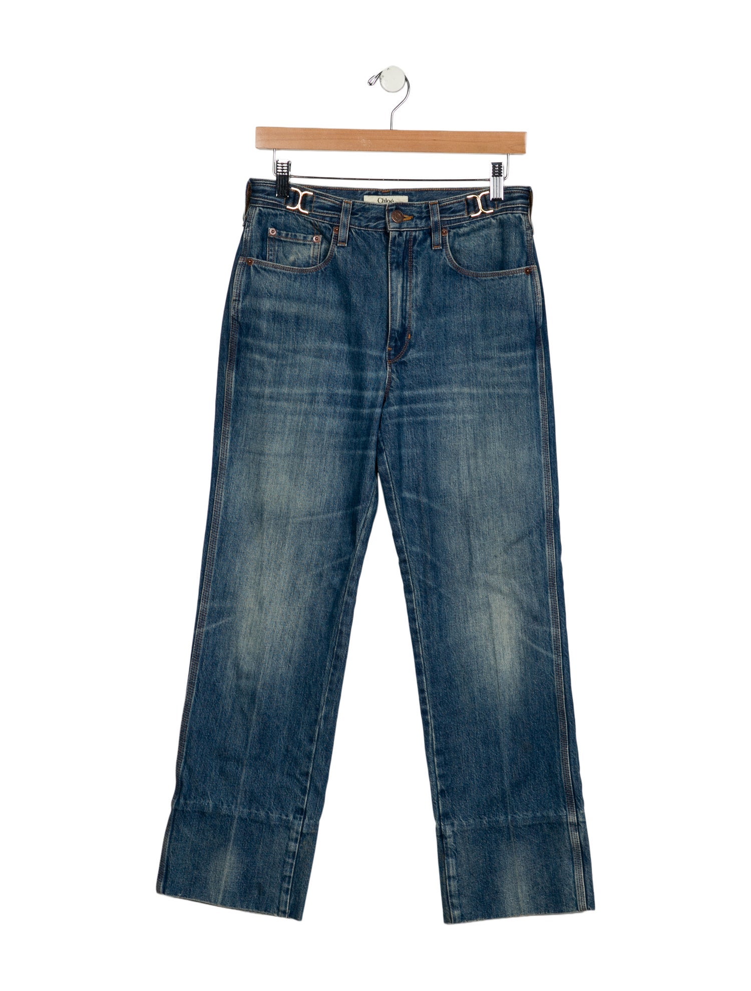 Chloé High-Rise Wide Leg Jeans