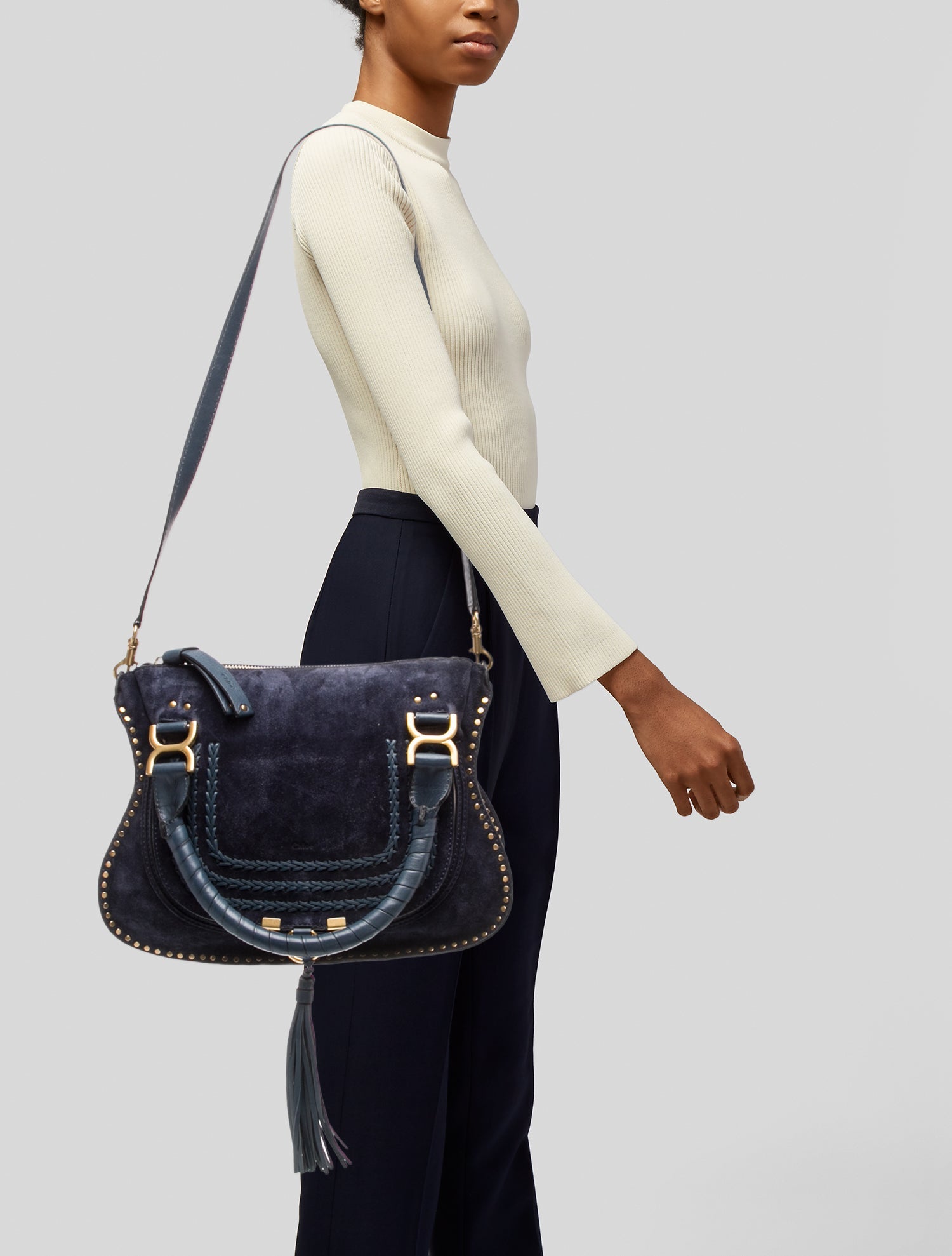 Chloé Suede Shoulder Bag