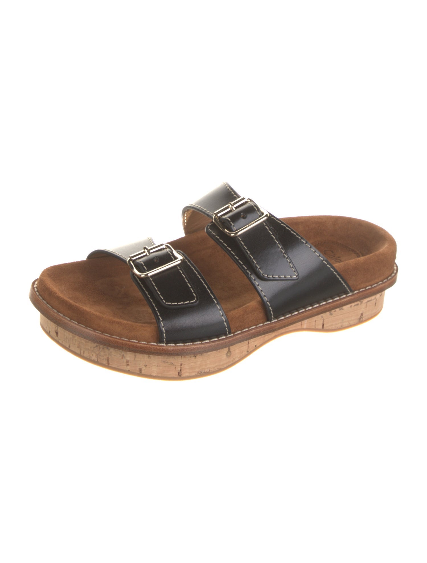 Chloé Leather Slides w/ Tags