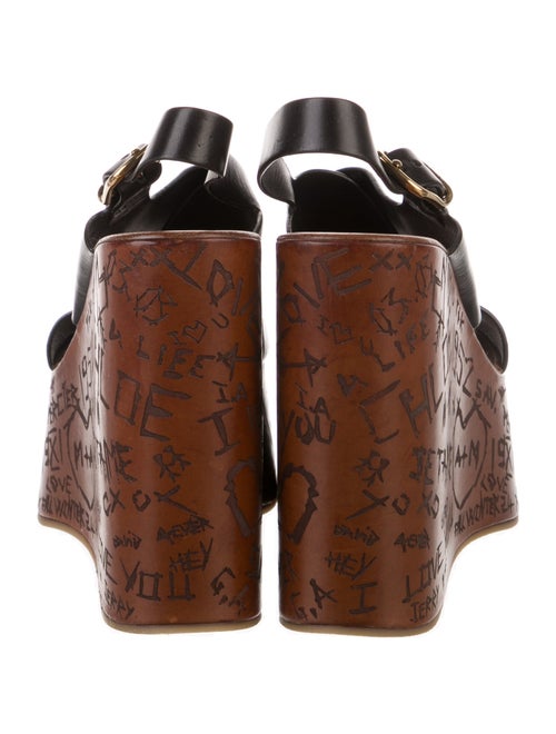 Chloé Leather Slingback Sandals