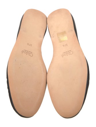 Chloé Velvet Printed Flats