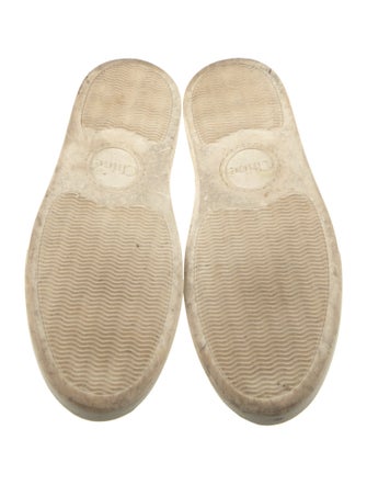 Chloé Lace Scalloped Accent Sneakers