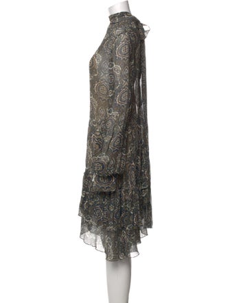 Chloé Silk Knee-Length Dress