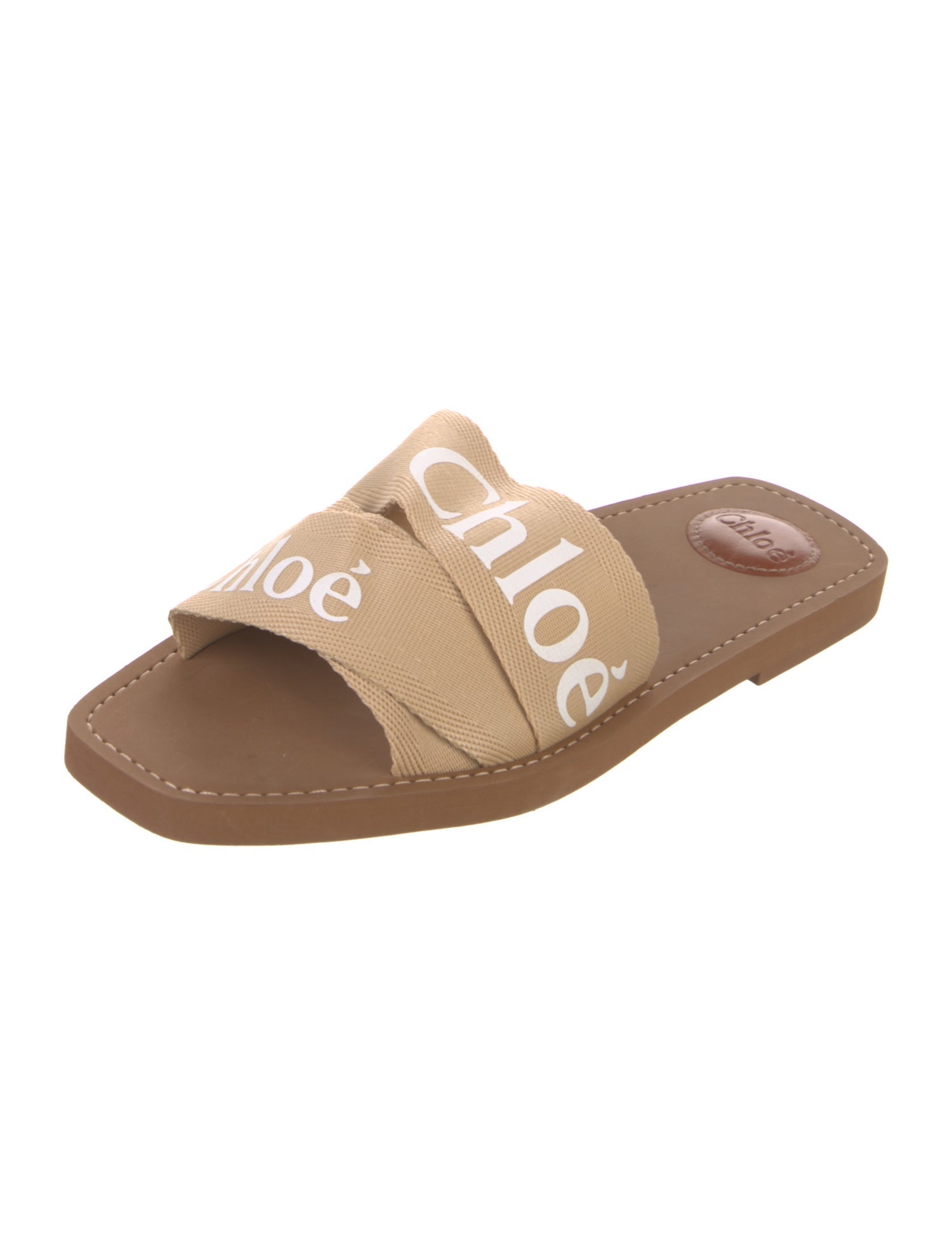 Chloé Canvas Printed Slides