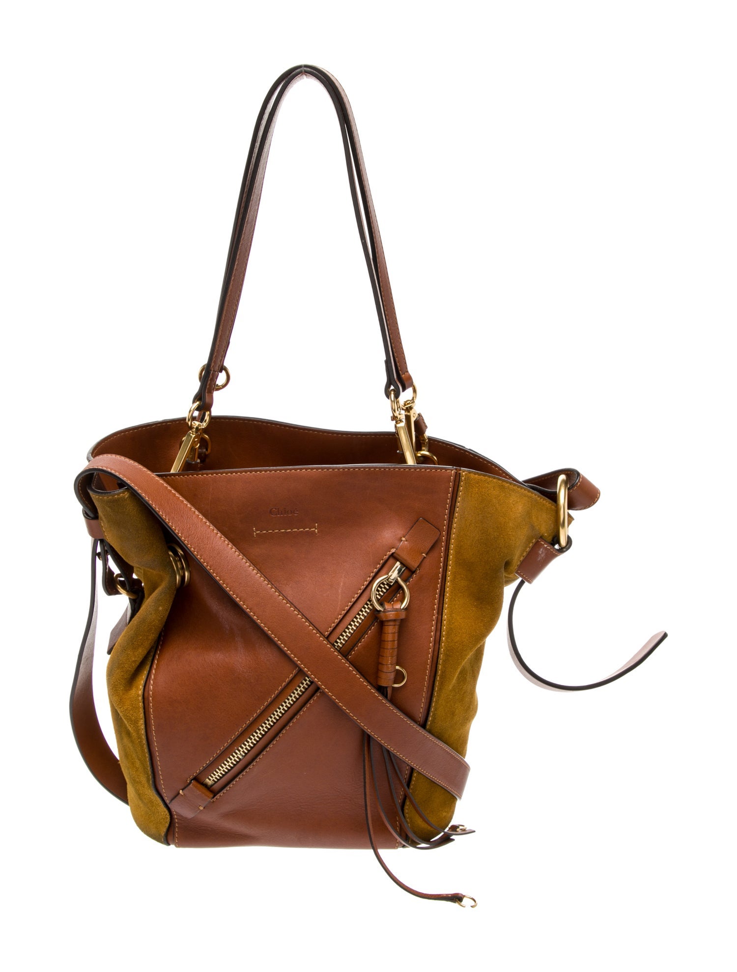 Chloé Leather Top Handle Bag