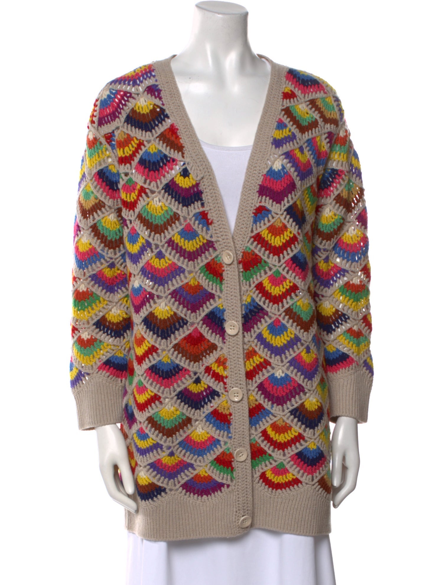 Chloé Cashmere Printed Sweater