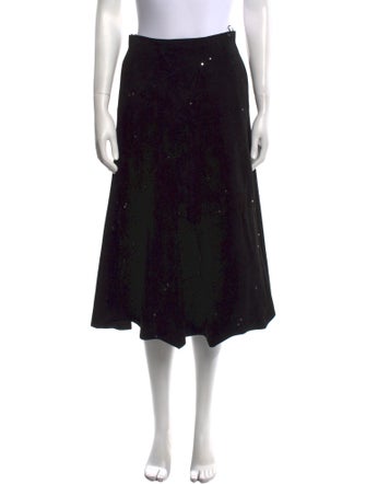 Chloé Wool Midi Length Skirt