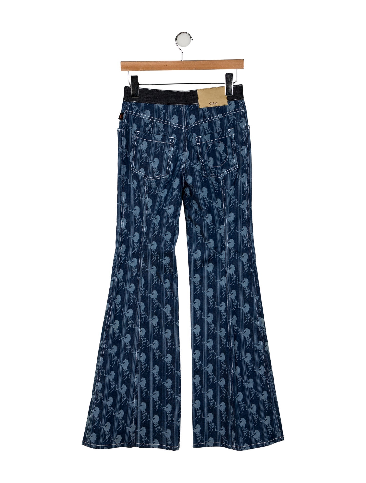 Chloé High-Rise Wide Leg Jeans