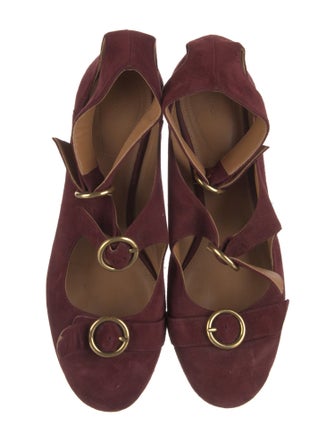 Chloé Suede Ballet Flats
