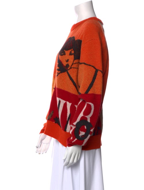 Chloé Wool Graphic Print Sweater