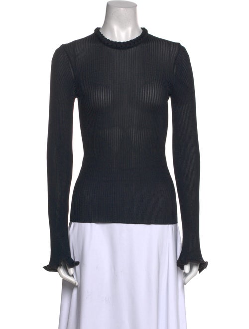 Chloé Crew Neck Long Sleeve Top