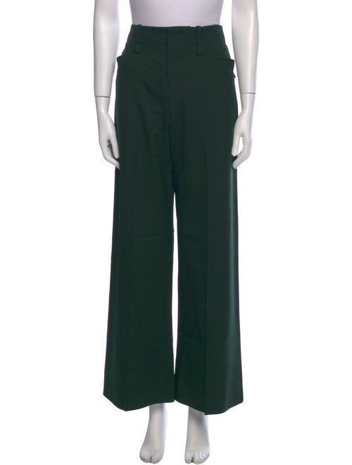 Chloé Virgin Wool Wide Leg Pants