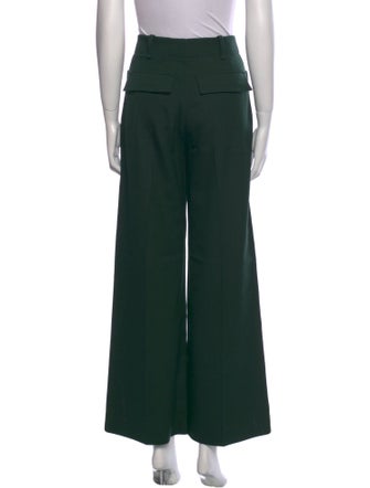 Chloé Virgin Wool Wide Leg Pants