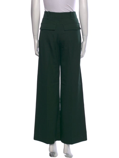 Chloé Virgin Wool Wide Leg Pants
