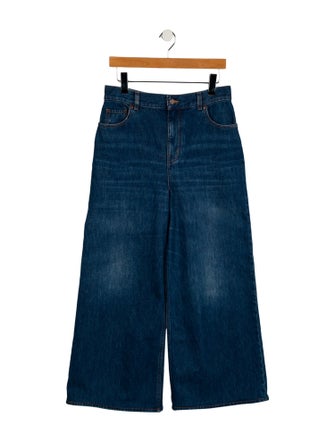 Chloé High-Rise Wide Leg Jeans