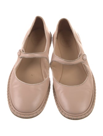 Chloé Leather Mary Jane Flats