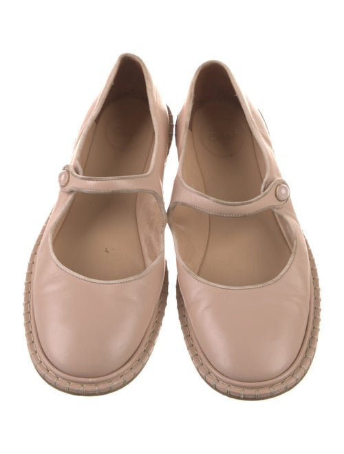 Chloé Leather Mary Jane Flats
