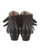 Chloé Leather Studded Accents Western Boots