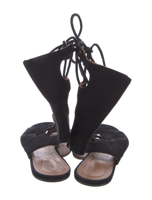 Chloé Suede Gladiator Sandals