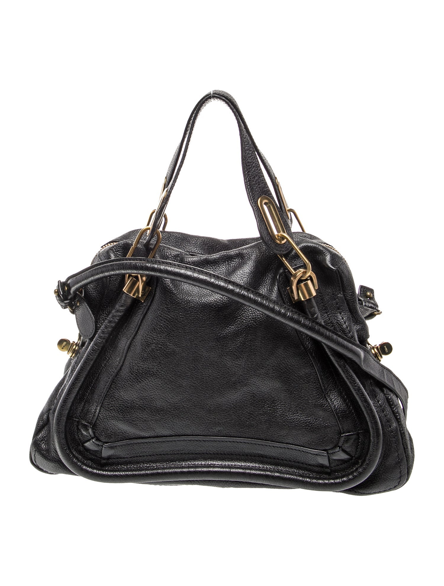 Chloé Leather Top Handle Bag