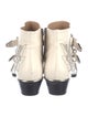 Chloé Leather Studded Accents Boots